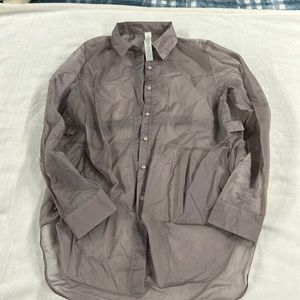 Lululemon Hazy Sky Shirt Jacket